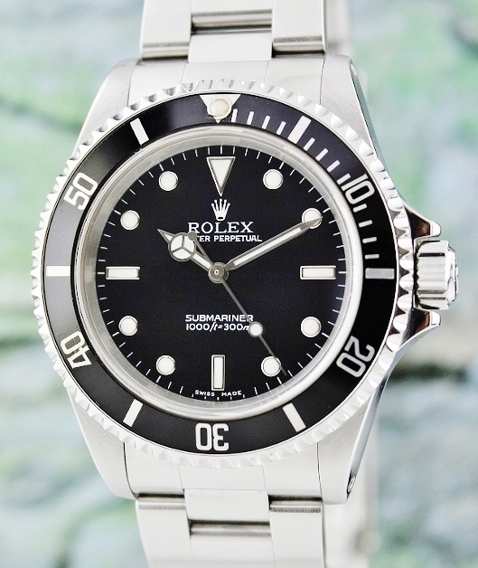 (image for) A ROLEX STAINLESS STEEL OYSTER PERPETUAL SUBMARINER / 14060M